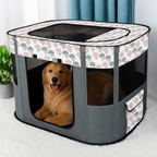 DogBedHouse Collapsible & Space-Saving Steel-Wire Pet House