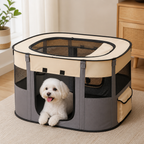 DogBedHouse Collapsible & Space-Saving Steel-Wire Pet House
