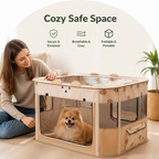 DogBedHouse Collapsible & Space-Saving Steel-Wire Pet House