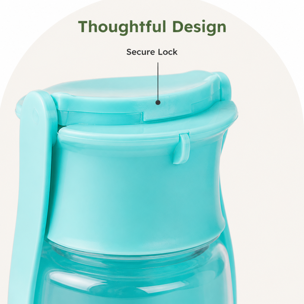 DogBedHouse Compact & Collapsible Pet Water Bottle
