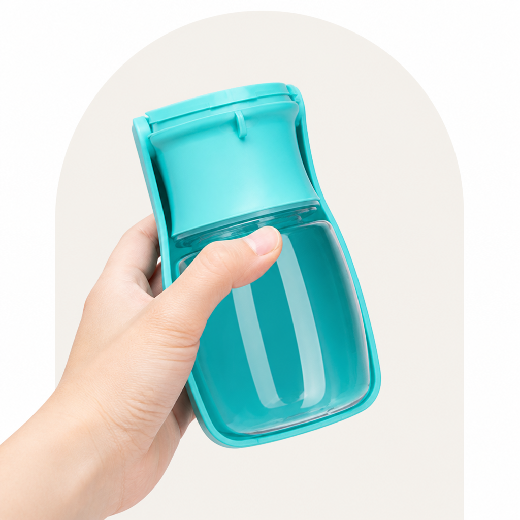 DogBedHouse Compact & Collapsible Pet Water Bottle