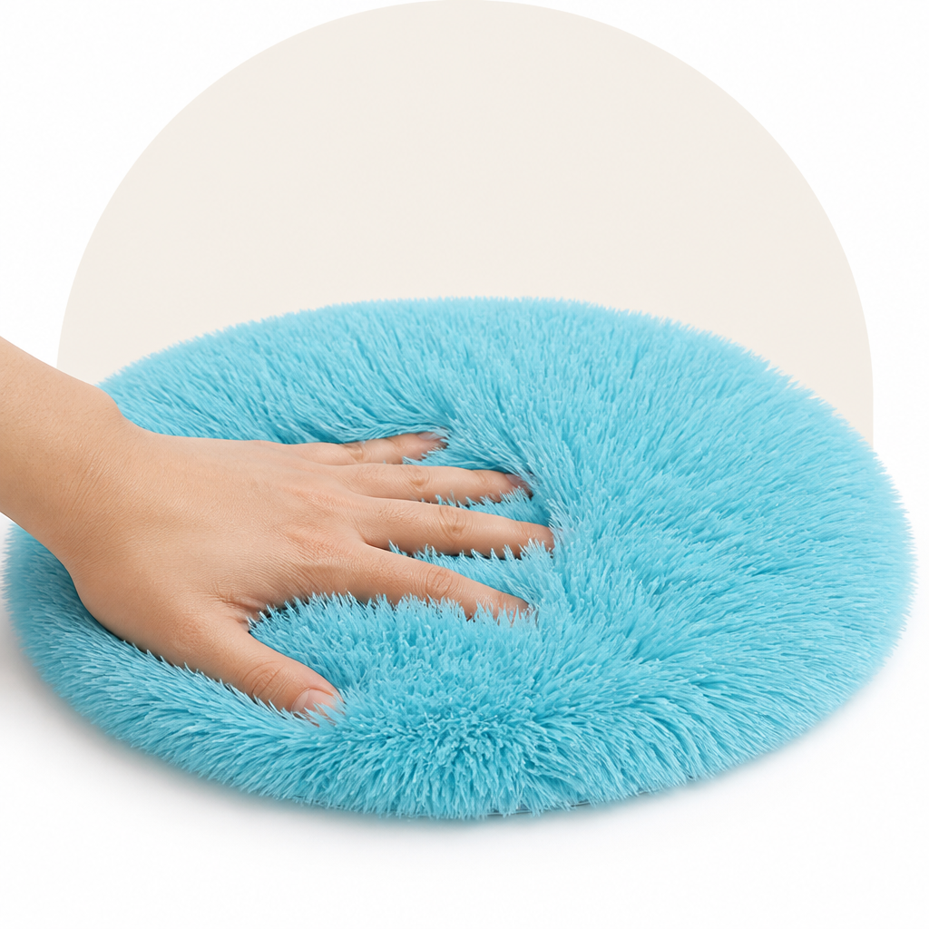 DogBedHouse Constant-Temperature Plush Pet Heating Pad (USB Powered)