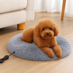 DogBedHouse Constant-Temperature Plush Pet Heating Pad (USB Powered)