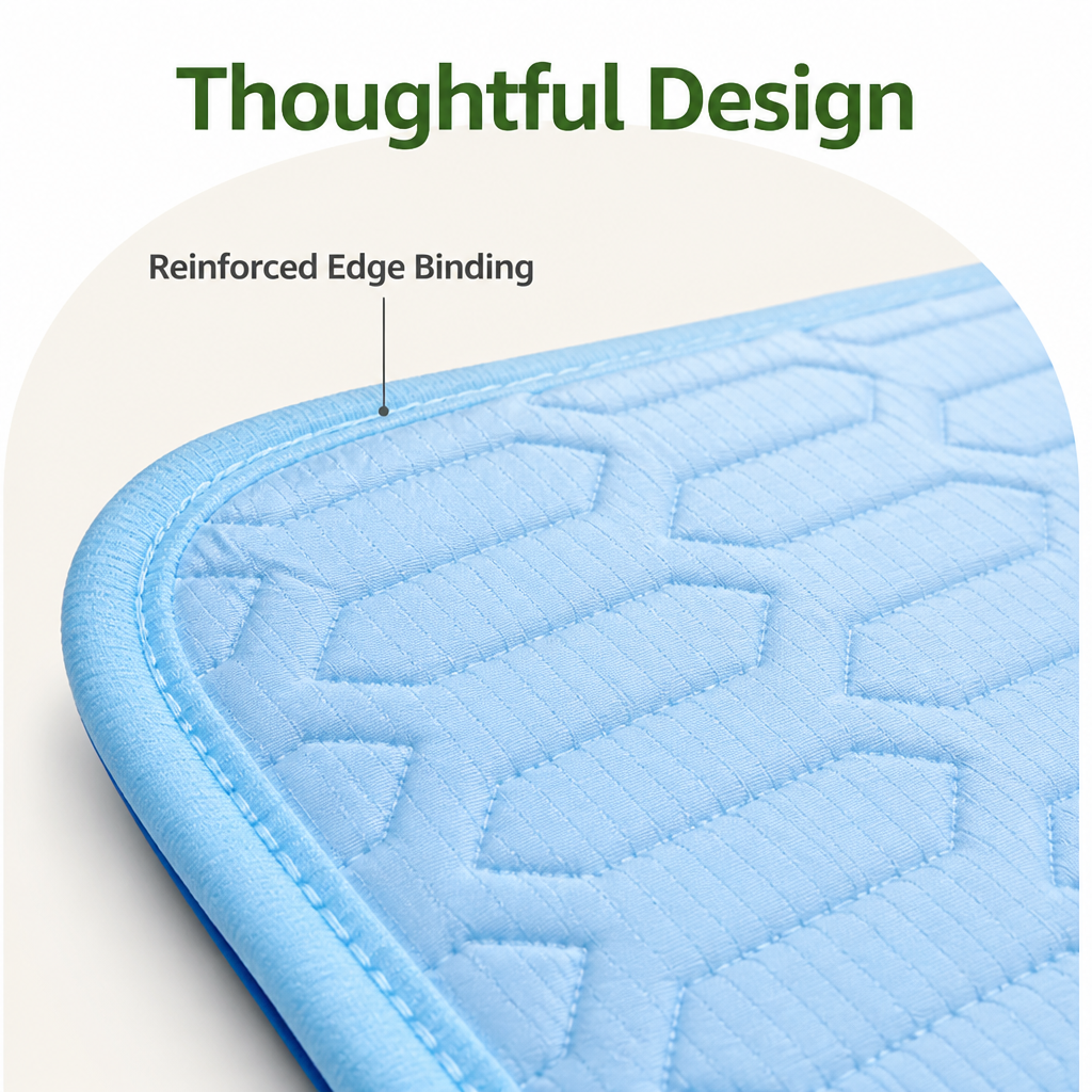 DogBedHouse Cooling Breathable & Sweat-Absorbent Chemical-Free Pet Mat