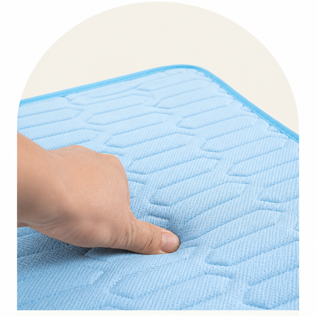 DogBedHouse Cooling Breathable & Sweat-Absorbent Chemical-Free Pet Mat