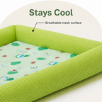 DogBedHouse Cooling Breathable Washable Dog Bed