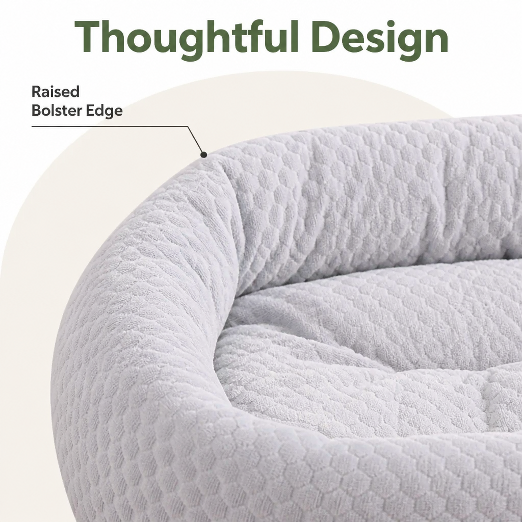 DogBedHouse Cooling Donut Plush Dog Bed