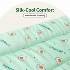 DogBedHouse Cooling Silk & Breathable Pet Mat (Hand Washable)