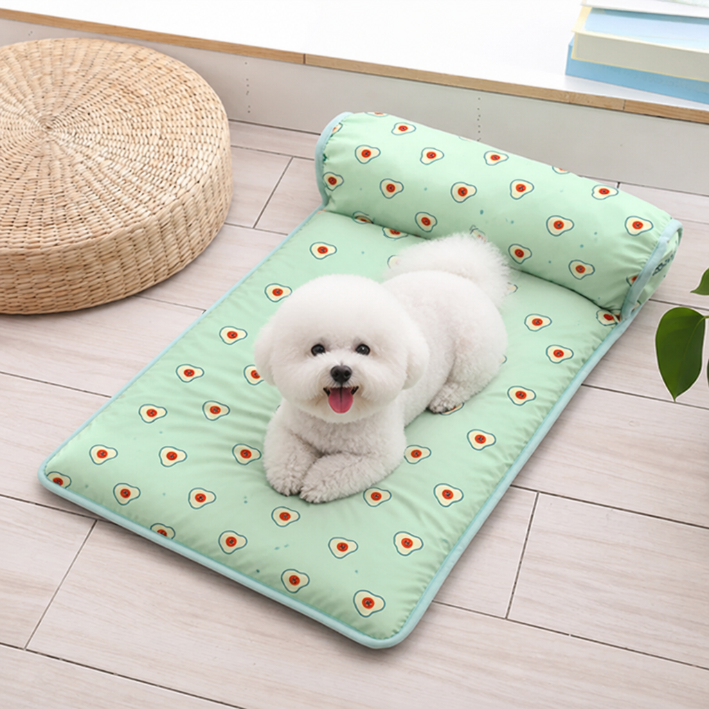 DogBedHouse Cooling Silk & Breathable Pet Mat (Hand Washable)