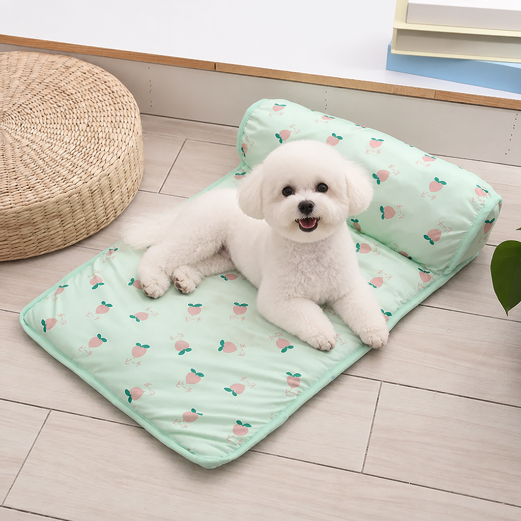 DogBedHouse Cooling Silk & Breathable Pet Mat (Hand Washable)