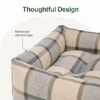DogBedHouse Cotton & Linen Breathable Pet Nest (Removable Cover)