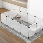 DogBedHouse DIY Modular & Foldable Small Pet Playpen