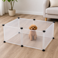 DogBedHouse DIY Modular & Foldable Small Pet Playpen