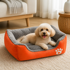 DogBedHouse Deep Plush & Calming Dog Bed