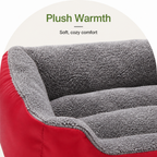 DogBedHouse Deep Plush & Calming Dog Bed