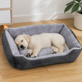 DogBedHouse Deep Plush & Calming Dog Bed