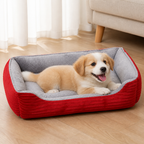 DogBedHouse Deep Plush & Calming Dog Bed