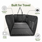 DogBedHouse Detachable Hard-Bottom & Waterproof Back Seat Extender