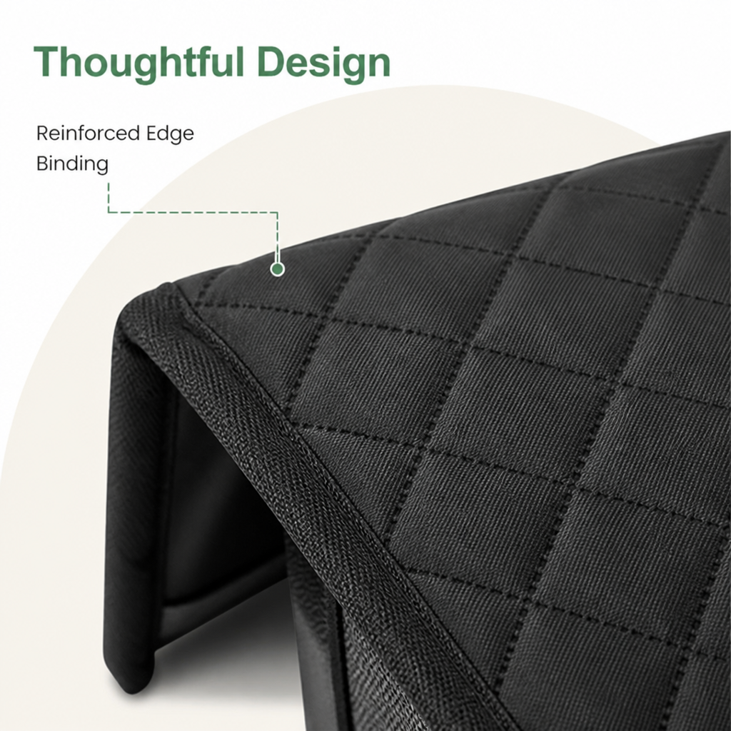 DogBedHouse Detachable Hard-Bottom & Waterproof Back Seat Extender