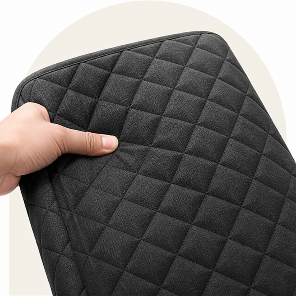 DogBedHouse Detachable Hard-Bottom & Waterproof Back Seat Extender
