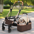DogBedHouse Detachable Vehicle-Mounted Lightweight & Foldable Pet Stroller