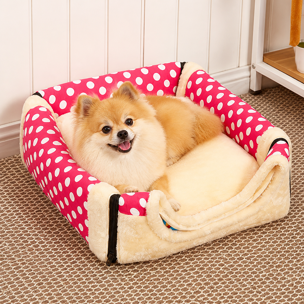 DogBedHouse Detachable Washable Leather Pet Mat