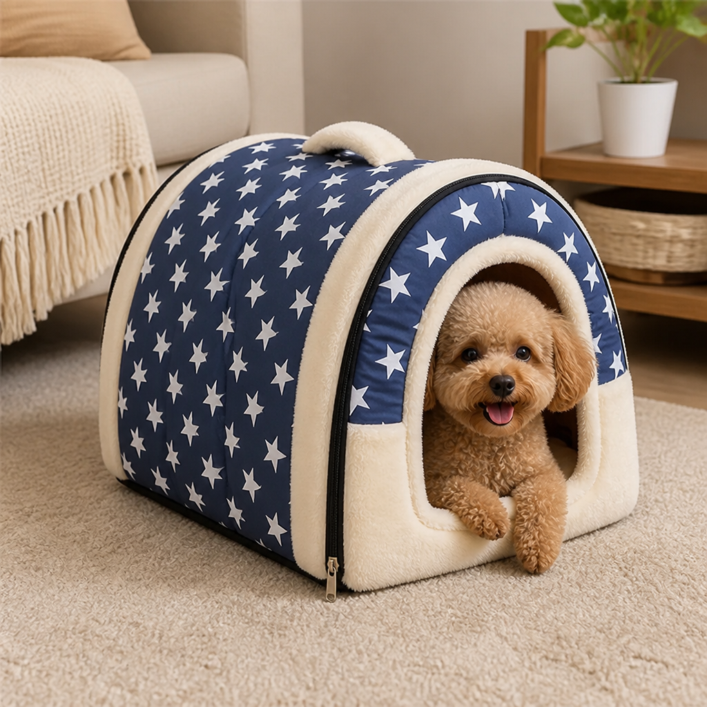 DogBedHouse Detachable Washable Leather Pet Mat (Hand Washable)