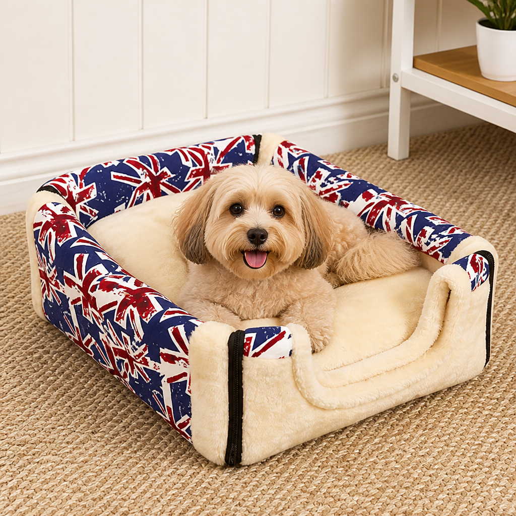 DogBedHouse Detachable Washable Leather Pet Mat (Hand Washable)