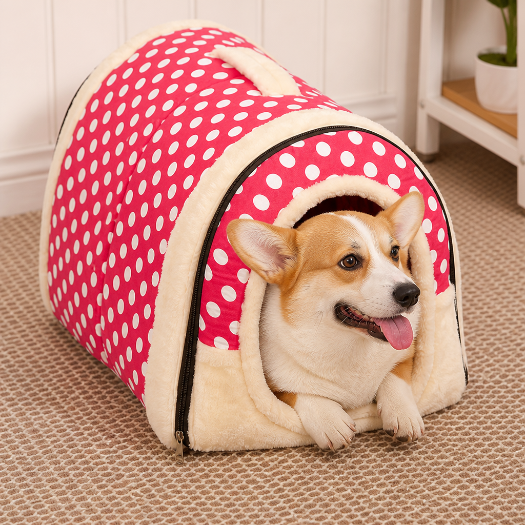 DogBedHouse Detachable Washable Leather Pet Mat (Hand Washable)