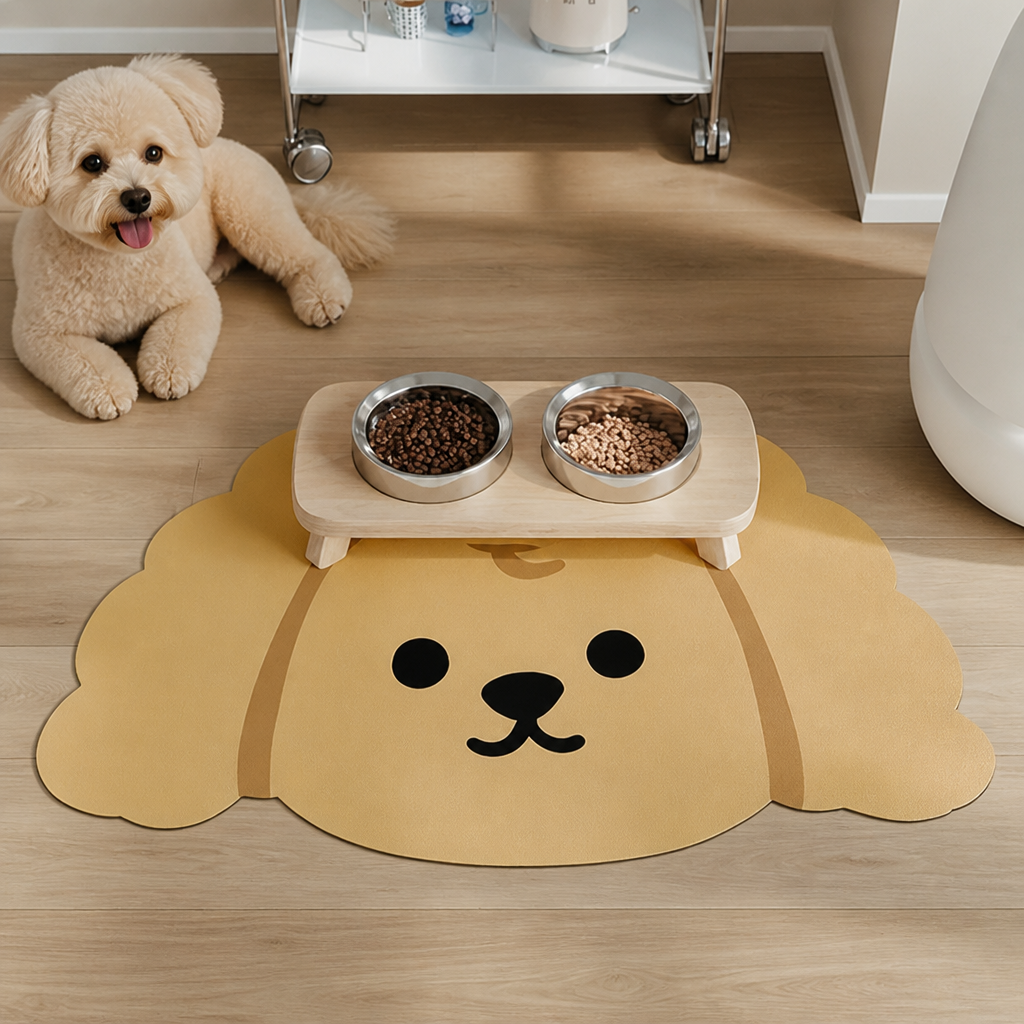 DogBedHouse Diatomaceous Earth Quick-Dry & Non-Slip Pet Mat