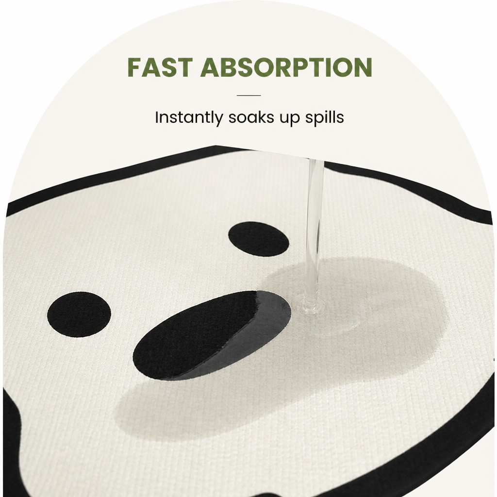 DogBedHouse Diatomaceous Earth Quick-Dry & Non-Slip Pet Mat