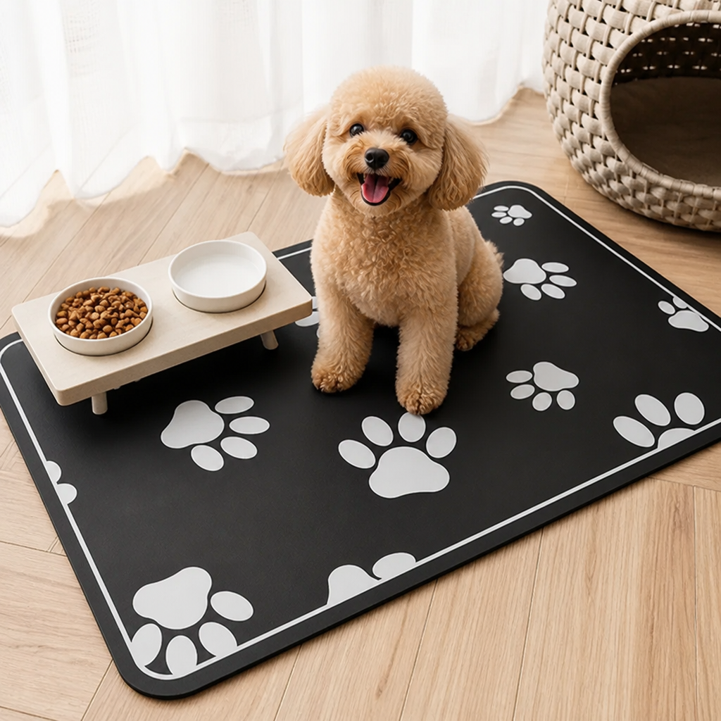 DogBedHouse Diatomite Absorbent & Non-Slip Pet Mat