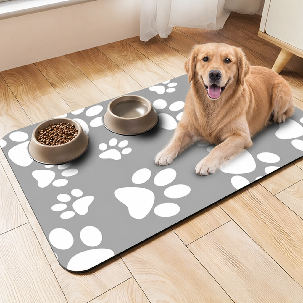 DogBedHouse Diatomite Absorbent & Non-Slip Pet Mat
