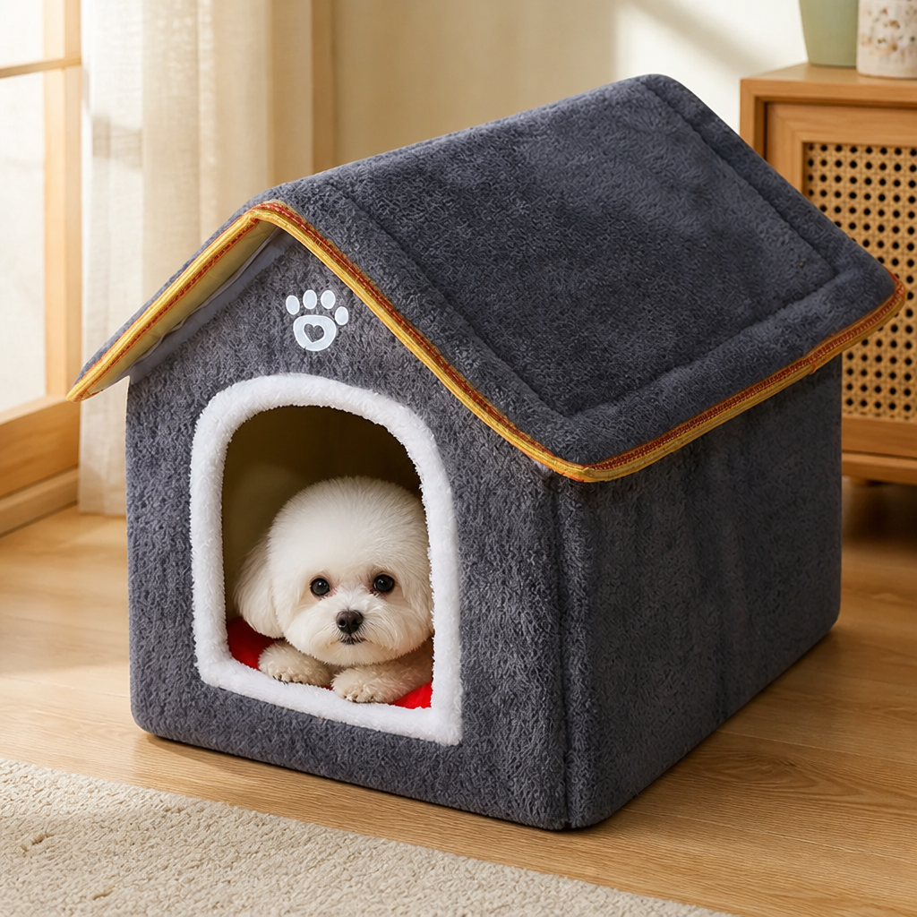 DogBedHouse Dirt-Resistant Detachable & Washable Pet House