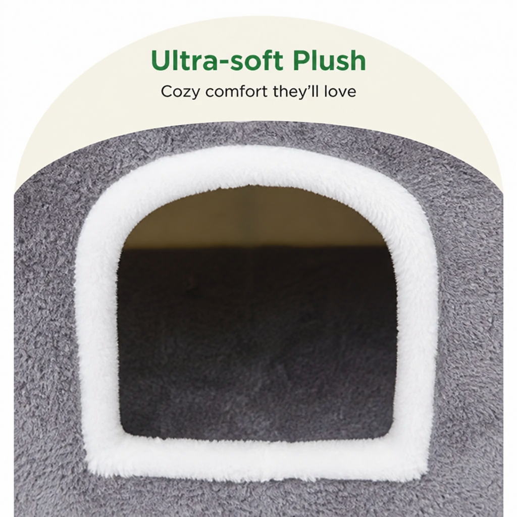 DogBedHouse Dirt-Resistant Detachable & Washable Pet House