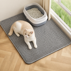 DogBedHouse Double-Layer Honeycomb & Waterproof Cat Litter Mat