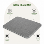 DogBedHouse Double-Layer Honeycomb & Waterproof Cat Litter Mat