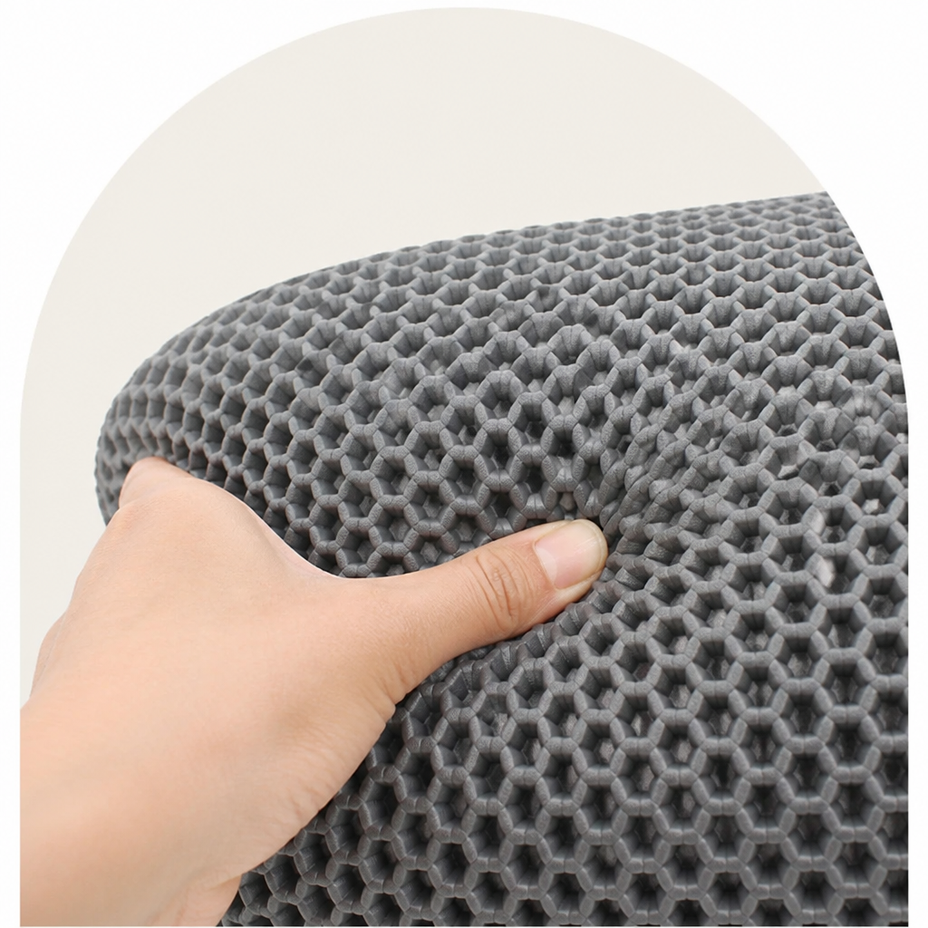 DogBedHouse Double-Layer Honeycomb & Waterproof Cat Litter Mat