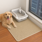 DogBedHouse Double-Layer Sand Trap & Non-Slip Litter Mat