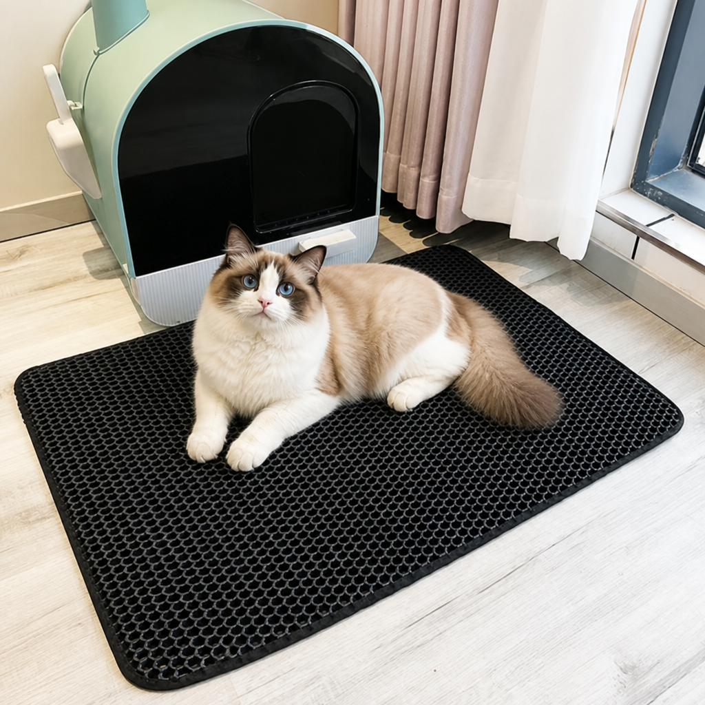 DogBedHouse Double-Layer Waterproof & Non-Slip Litter Mat