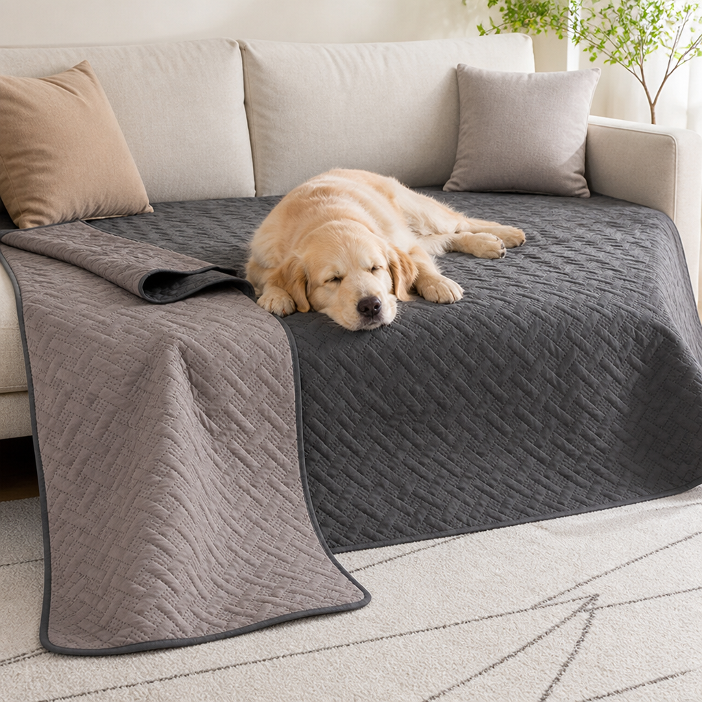 DogBedHouse Double-Sided Soft Dog Blanket