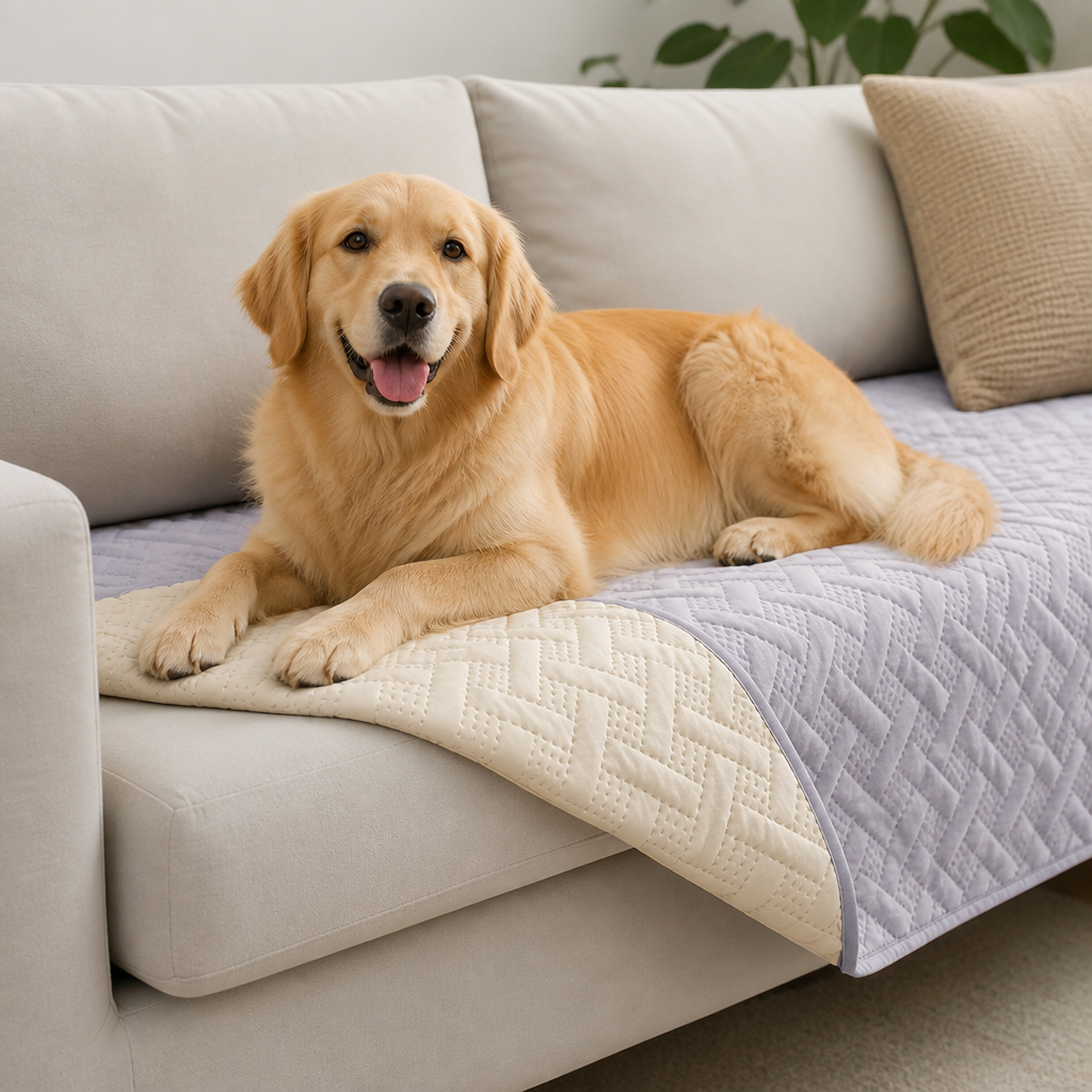 DogBedHouse Double-Sided Soft Dog Blanket