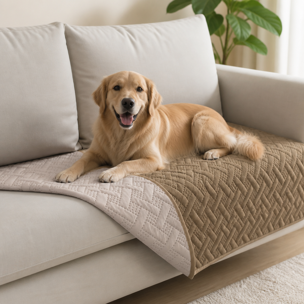 DogBedHouse Double-Sided Soft Dog Blanket