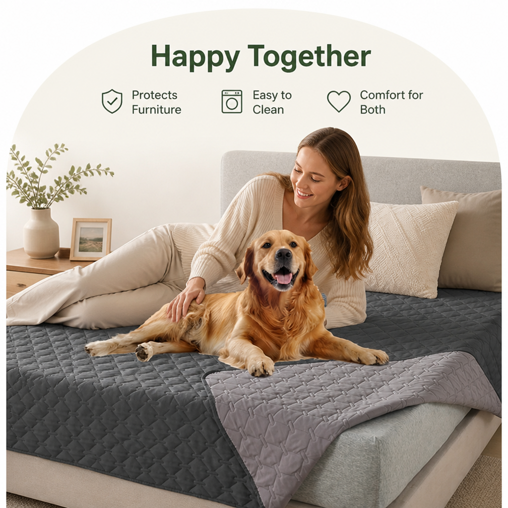 DogBedHouse Double-Sided Waterproof Dog Bed & Sofa Cover