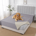 DogBedHouse Double-Sided Waterproof & Reversible Plaid Sofa & Bed Cover (Machine Washable)