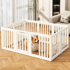 DogBedHouse Double Suction & Buckle Washable Pet Playpen (60cm Height)