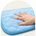 DogBedHouse Dual-Sided Ice Silk & Breathable Mesh Cooling Mat (Machine Washable)