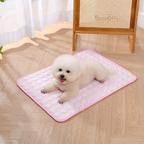 DogBedHouse Dual-Sided Ice Silk Cooling Pet Mat (Machine Washable)