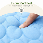 DogBedHouse Dual-Sided Ice Silk Cooling Pet Mat (Machine Washable)