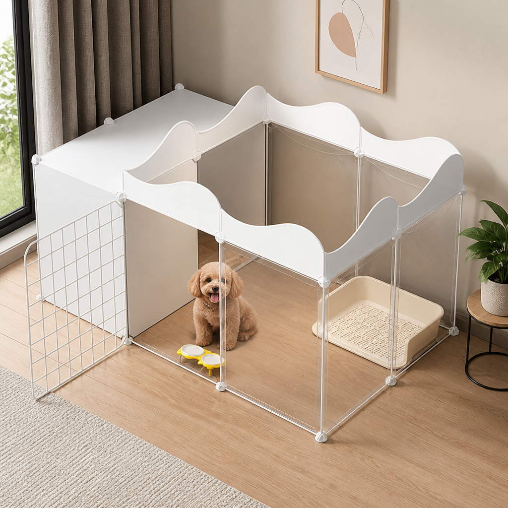 DogBedHouse Durable Iron Isolation Gate